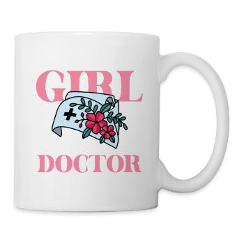 Just a Girl Doctor Tee - Mug - white - Right