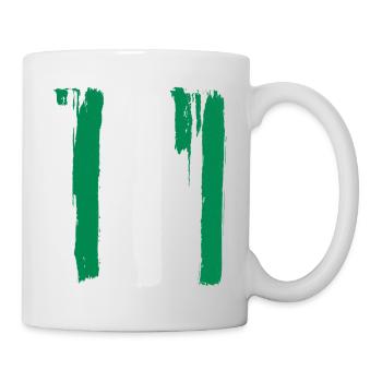 Nigeria flag - Mug - white - Right