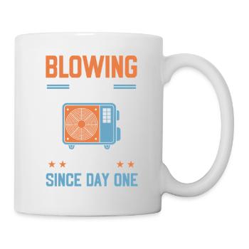 HVAC Maintenance and Air Conditioning Service Motive for Technicians - Mug - white - Right