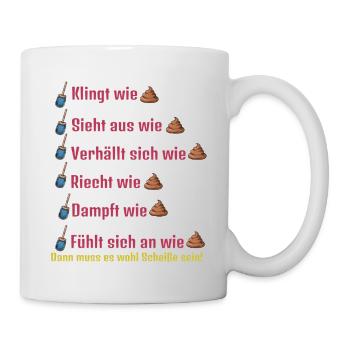 Klingt wie, Sieht aus wie ... - Tasse - Weiß - Rechts