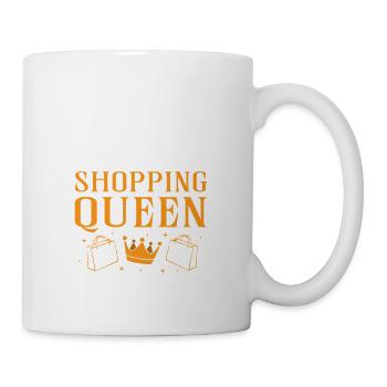 Kaufrausch Black Friday - Tasse - Weiß - Rechts