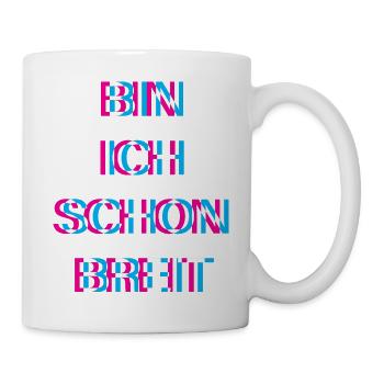 Hardtekk Tekk - Tasse - Weiß - Rechts