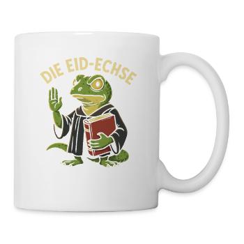 The Eid lizard as a funny judicial gag - Mug - white - Right