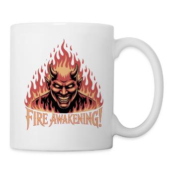 Fire Awakening Demon Burst - Mug - white - Right