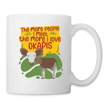 Okapi Animal - Mug - white - Right