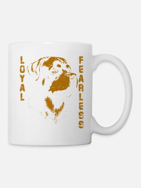 Rottweiler-stilvolles Design - Tasse - Weiß