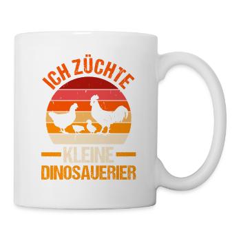 poulets poulets éleveurs de poulets éleveurs poulets d’élevage - Mug blanc - blanc - Droite