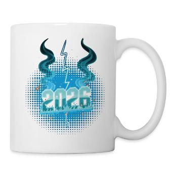 2026 New Year's Eve Fireworks Party - Mug - white - Right