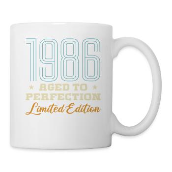 1986 40th Anniversary Gift 40 Years Vintage 86 - Mug - white - Right