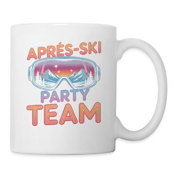 Apres Ski Party Team - Tasse - Weiß - Rechts