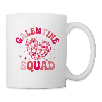 Galentine's Day Kader 13. Februar Matching Gals - Tasse - Weiß - Rechts