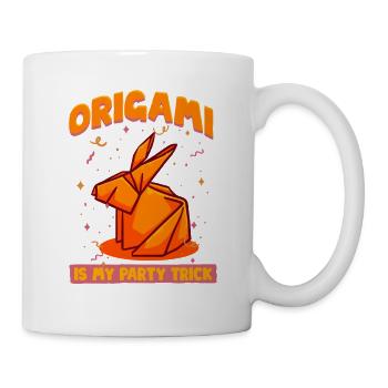 Origami Is My Party Trick - Mug - white - Right