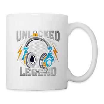 Level 7 Unlocked Legend - Tasse - Weiß - Rechts