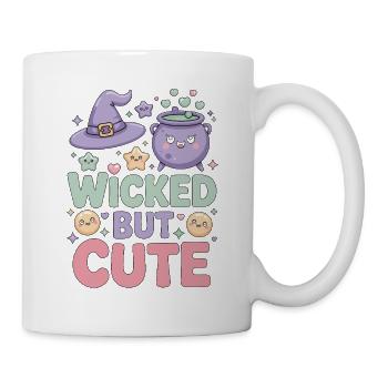 Witchcraft Wicked But Cute Sorcery Spellcaster - Mug - white - Right