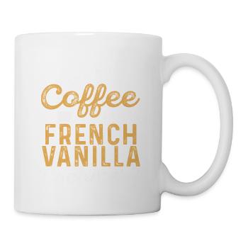 Who put Coffee in my french vanilla creamer? - Tasse - Weiß - Rechts