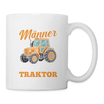 Tractor Farmer Farmer Tractor Driver Tractor - Mug - white - Right