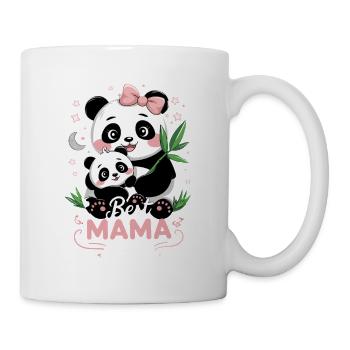 Best Mama Ever Süße Panda Mama Mit Baby Muttertag - Tasse - Weiß - Rechts