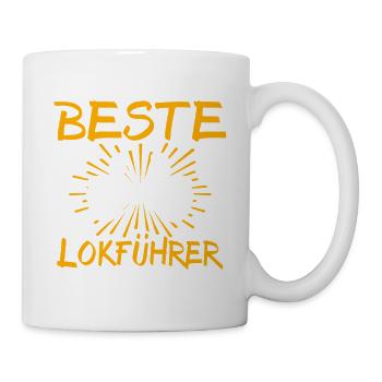 Train Driver Gift Idea - Mug - white - Right