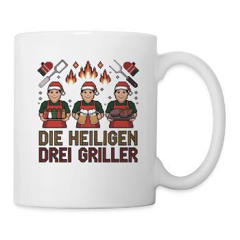 The Holy Three Grillers Fun - Mug - white - Right