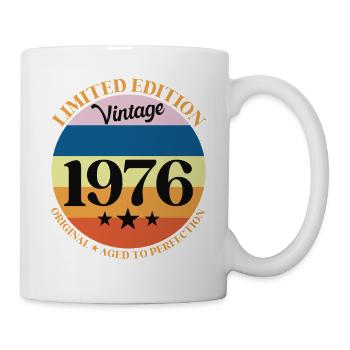 1976 Vintage Birthday Gift 76 - Mug - white - Right