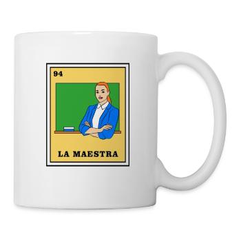 Bingo Mexican Lottery Tarot Loteria - Mug - white - Right