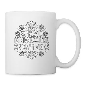 Spread Kindness Like Snowflake - Mug - white - Right