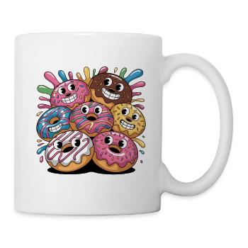 Motley donut troupe - Mug - white - Right