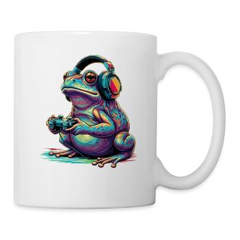 Frog Gaming Animal Video Games Funny Frog - Mug - white - Right