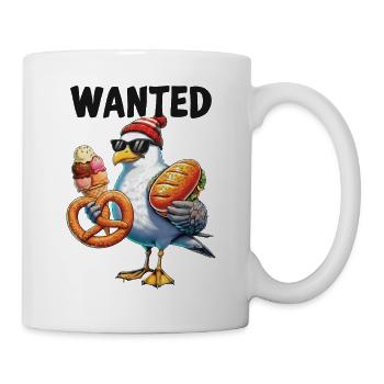 Gesucht Möwe Brezel Eiscreme - Mug - white - Right