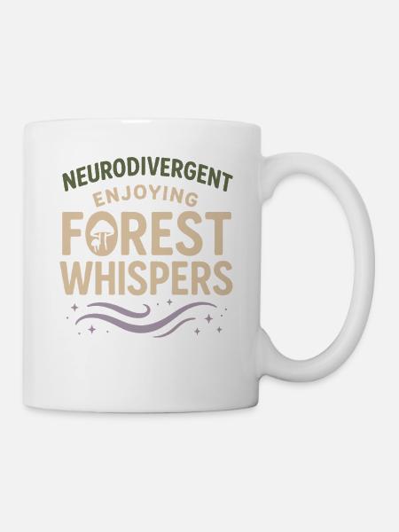 Neurodivergenter Introvertierter - Tasse - Weiß