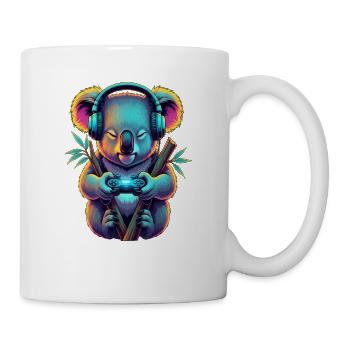 Koala Gaming Animal Video Games Funny Koala - Mug - white - Right