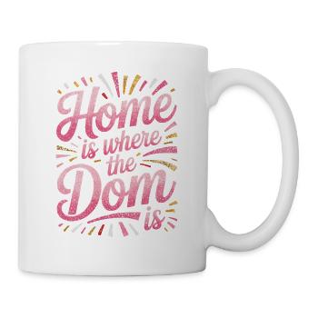Cologne Home est là où le Dom est Cologne Carnaval Cologne - Mug blanc - blanc - Droite
