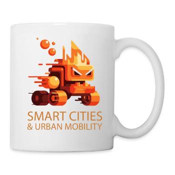 Smart Cities Urban Mobility - Mug - white - Right