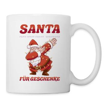 Santa Claus Christmas Time Naughty Christmas - Mug - white - Right