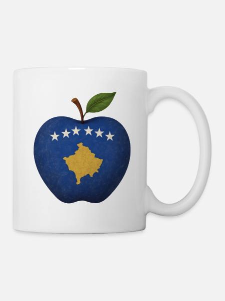 Kosovo - Tasse - Weiß