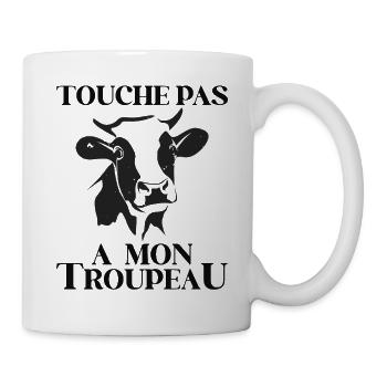 Agriculteur Agriculture Dermatose Nodulaire - Mug blanc - blanc - Droite