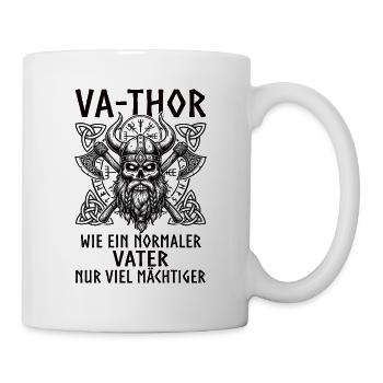 VA-THOR – Comme un père, mais plus puissant - Mug blanc - blanc - Droite