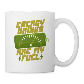 Energy Drinks Are My Fuel - Mug - white - Right