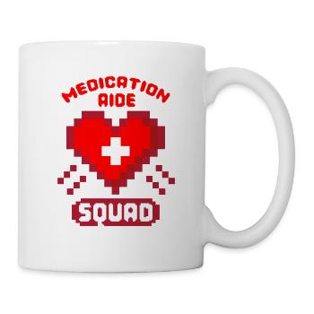 Équipe MFA d’assistants médicaux - Mug blanc - blanc - Droite