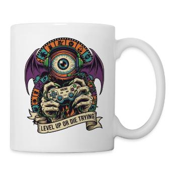 Level Up Eye Monster Controller - Mug - white - Right
