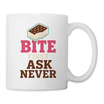 Eis-sandwich-liebhaber Sommerdessert - Mug - white - Right