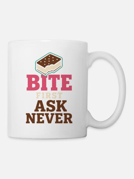 Eis-sandwich-liebhaber Sommerdessert - Tasse - Weiß