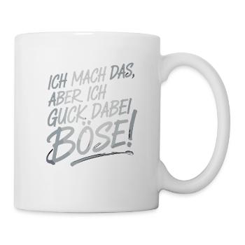 Je fais ça mais j’ai l’air vraiment plus drôle - Mug blanc - blanc - Droite