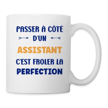 Lass einen Zauberer weg - Tasse - Weiß - Rechts