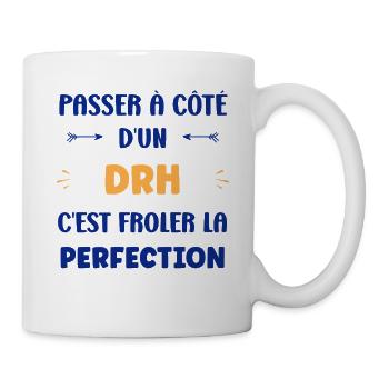 Einen HR-Direktor verpassen: Perfektion - Tasse - Weiß - Rechts