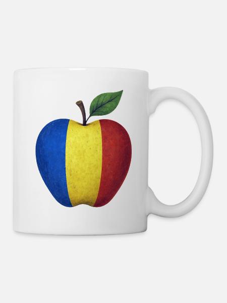 Rumänien - Tasse - Weiß