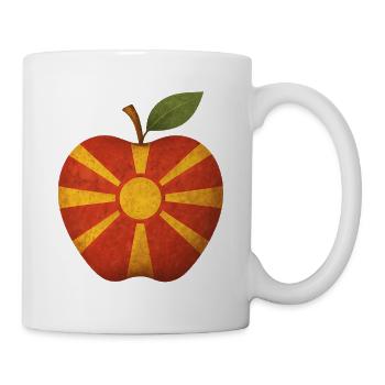 Nordmazedonien - Tasse - Weiß - Rechts