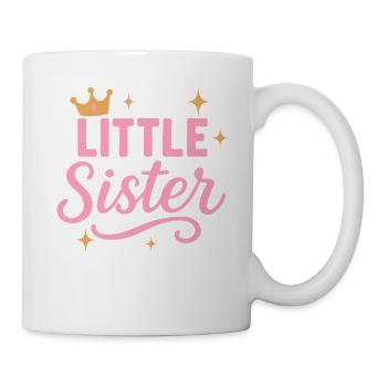 Petite Sœur avec la Princesse Héritière - Mug blanc - blanc - Droite