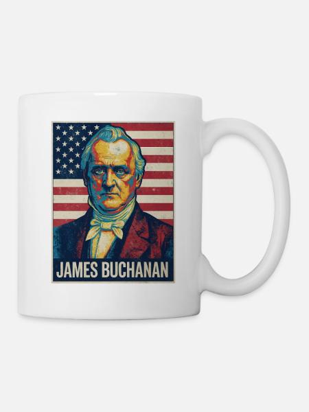 James Buchanan Präsident Usa - Tasse - Weiß