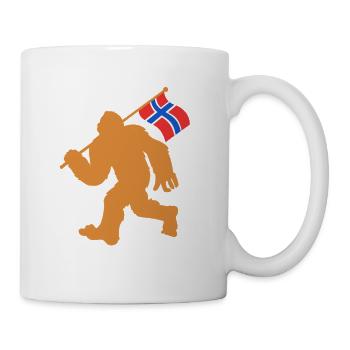 Norwegen Oslo Skandinavien Norweger - Tasse - Weiß - Rechts